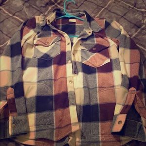 Flannel size small